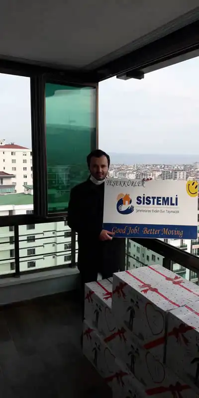 Sistemli ile taşınan mutlu müşterilerimizden