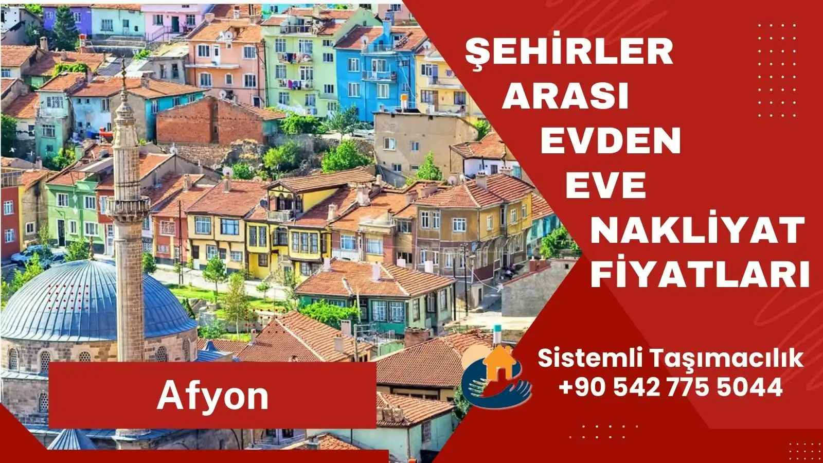 Afyon Tokat şehirler arası evden eve nakliyat hizmeti