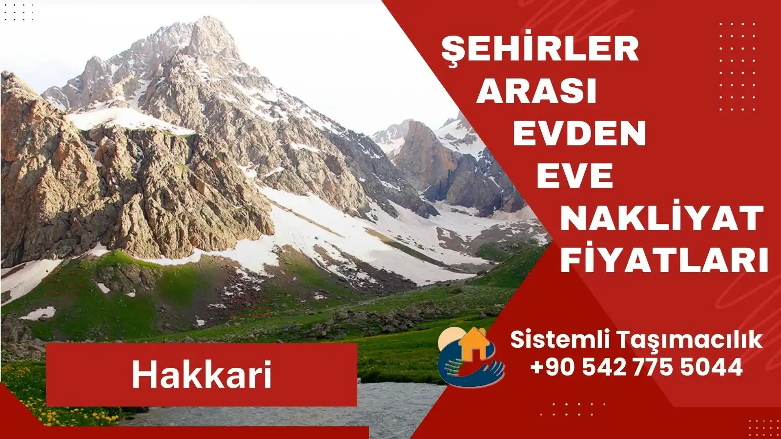 Hakkâri Van şehirler arası evden eve nakliyat hizmeti