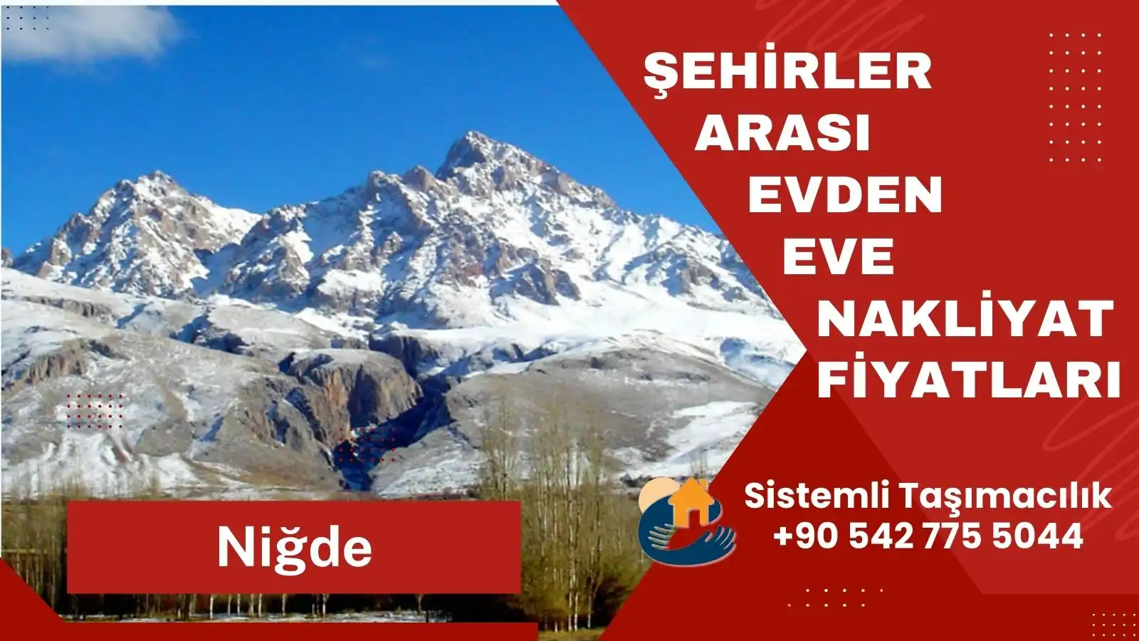 Niğde Tokat şehirler arası evden eve nakliyat hizmeti