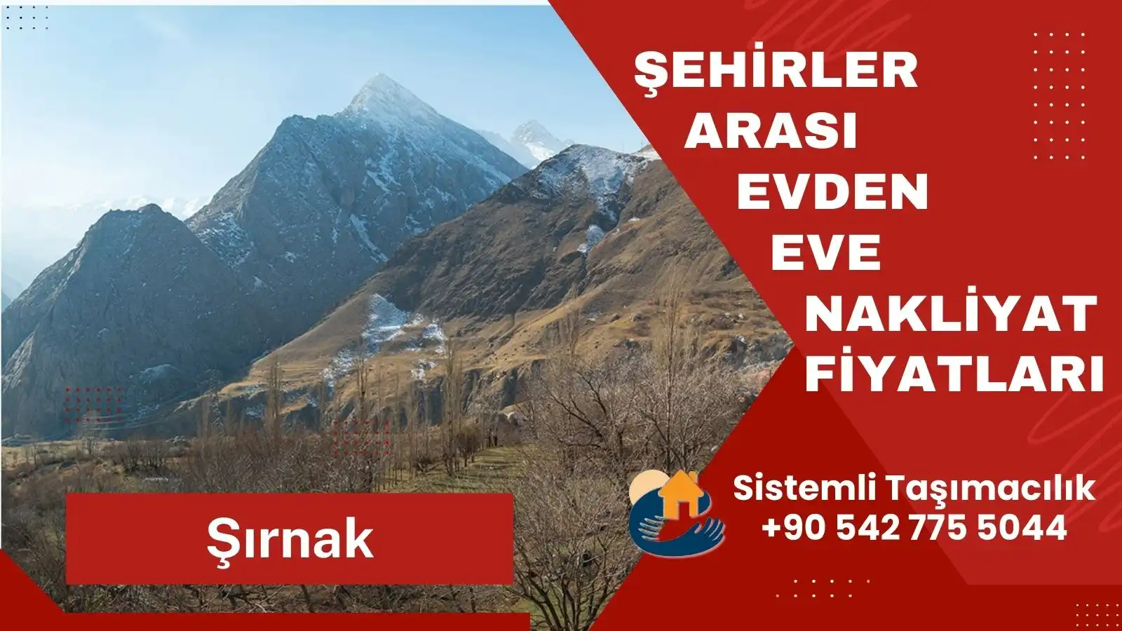 Şırnak şehirler arası evden eve nakliyat hizmeti