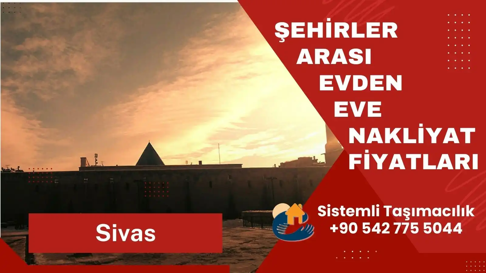 Sivas şehirler arası evden eve nakliyat hizmeti