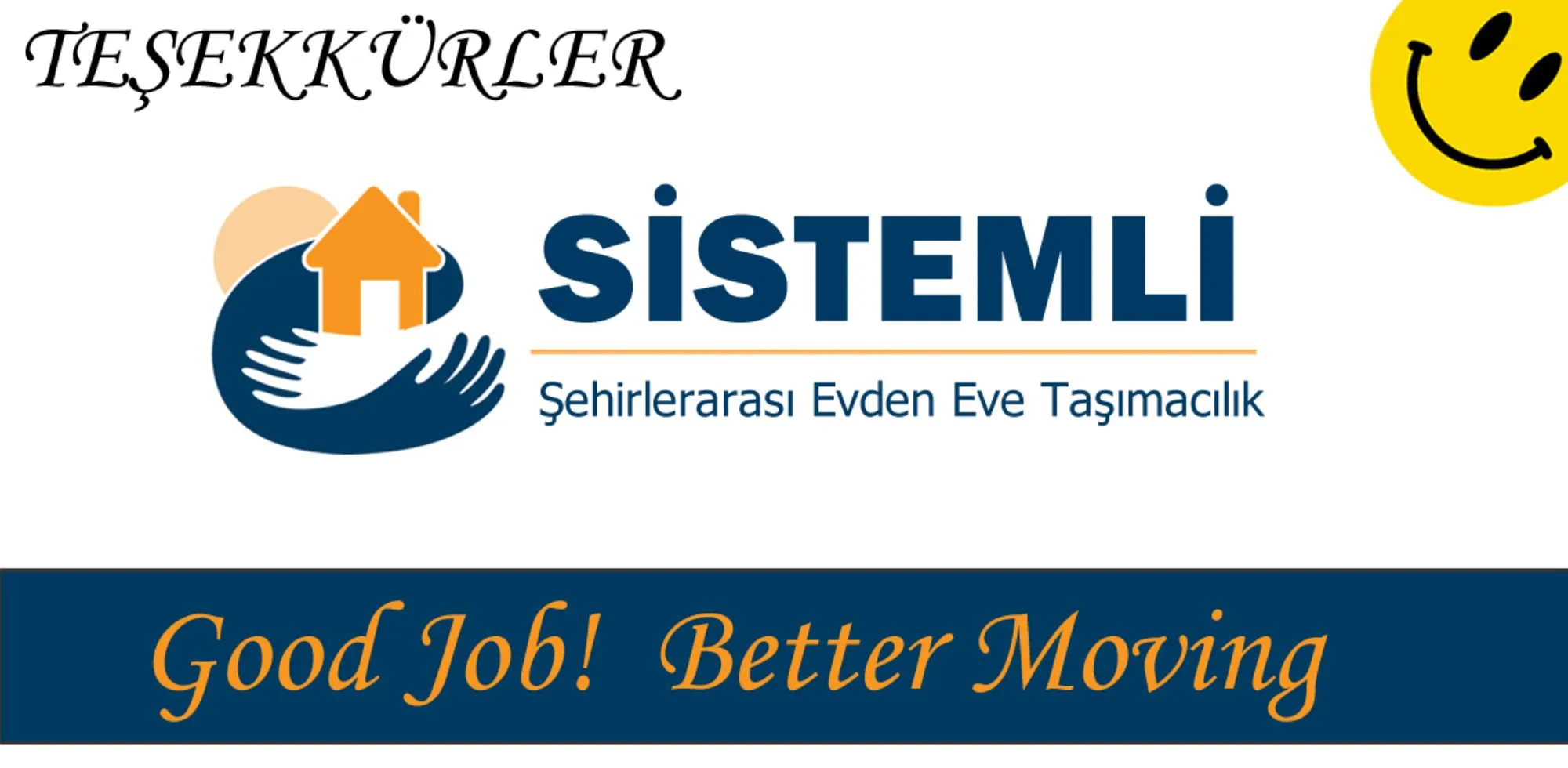 Sistemli Taşımacılık Teşekkür Pankartı